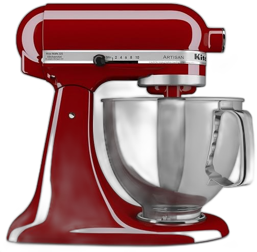 KitchenAid Artisan Stand Mixer in Empire Red