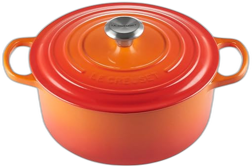 Le Creuset 5.5 qt Dutch Oven in Flame